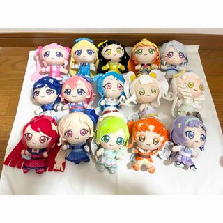 モーリー限定 ひみつのアイプリ ぬいぐるみマスコット 15点 コンプ