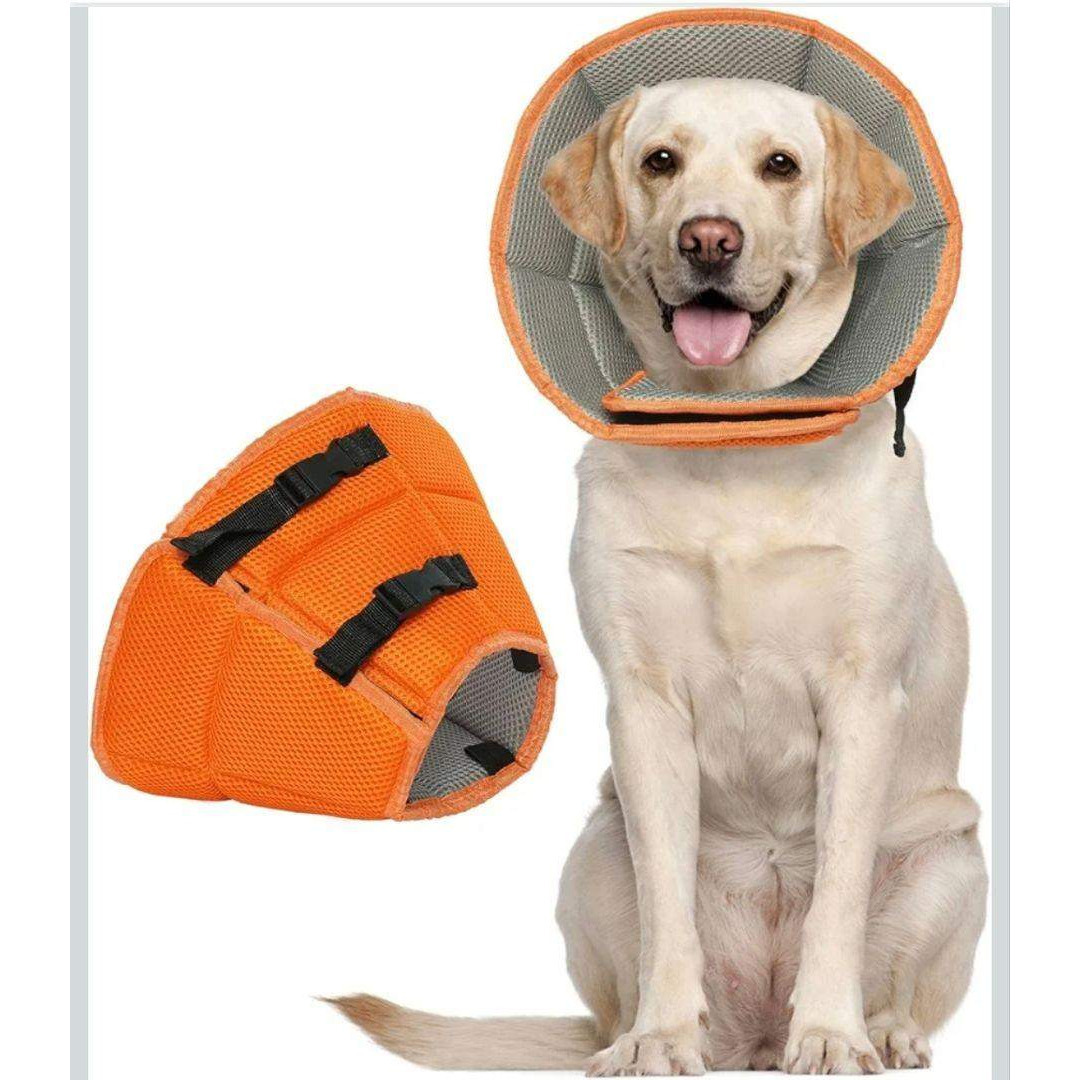 オレンジ エリザベスカラー Lサイズの通販 by わんにゃんshop｜ラクマ