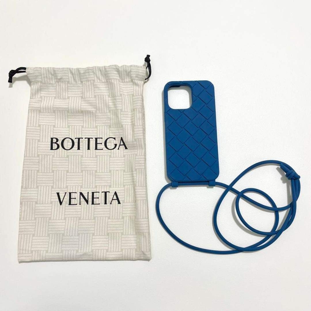BOTTEGA VENETA - ボッテガヴェネタ iPhone14 Pro Max スマホケース 青