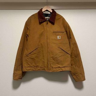 carhartt - 90s 野村訓市Carhartt 革パッチ デトロイトジャケット レア