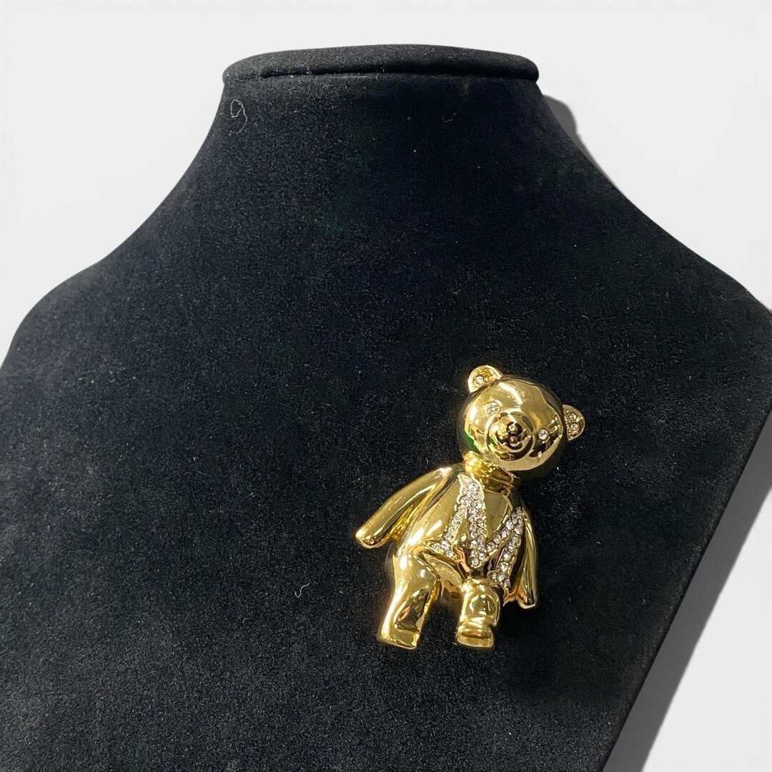 Max Mara - b2 Max Mara マックスマーラ メタル テディ ブローチ