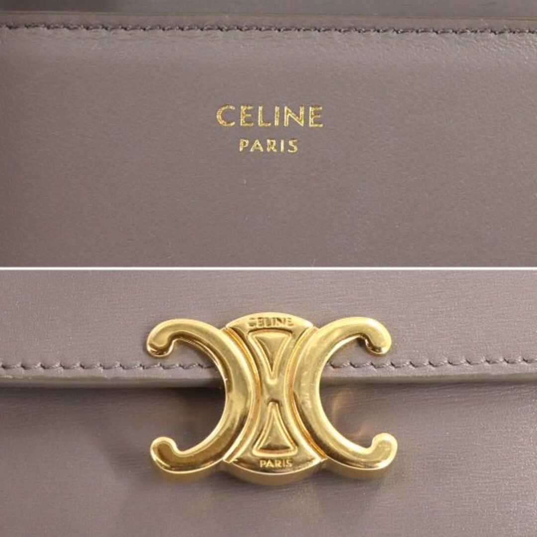 CELINE - セリーヌ CELINE トリオンフ コンパクト ウォレット 三つ折り