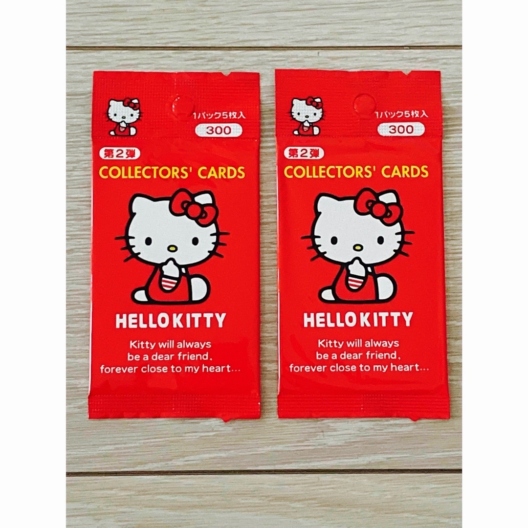 ハローキティ - HELLO KITTY ハローキティ コレクターズカード2点 新品
