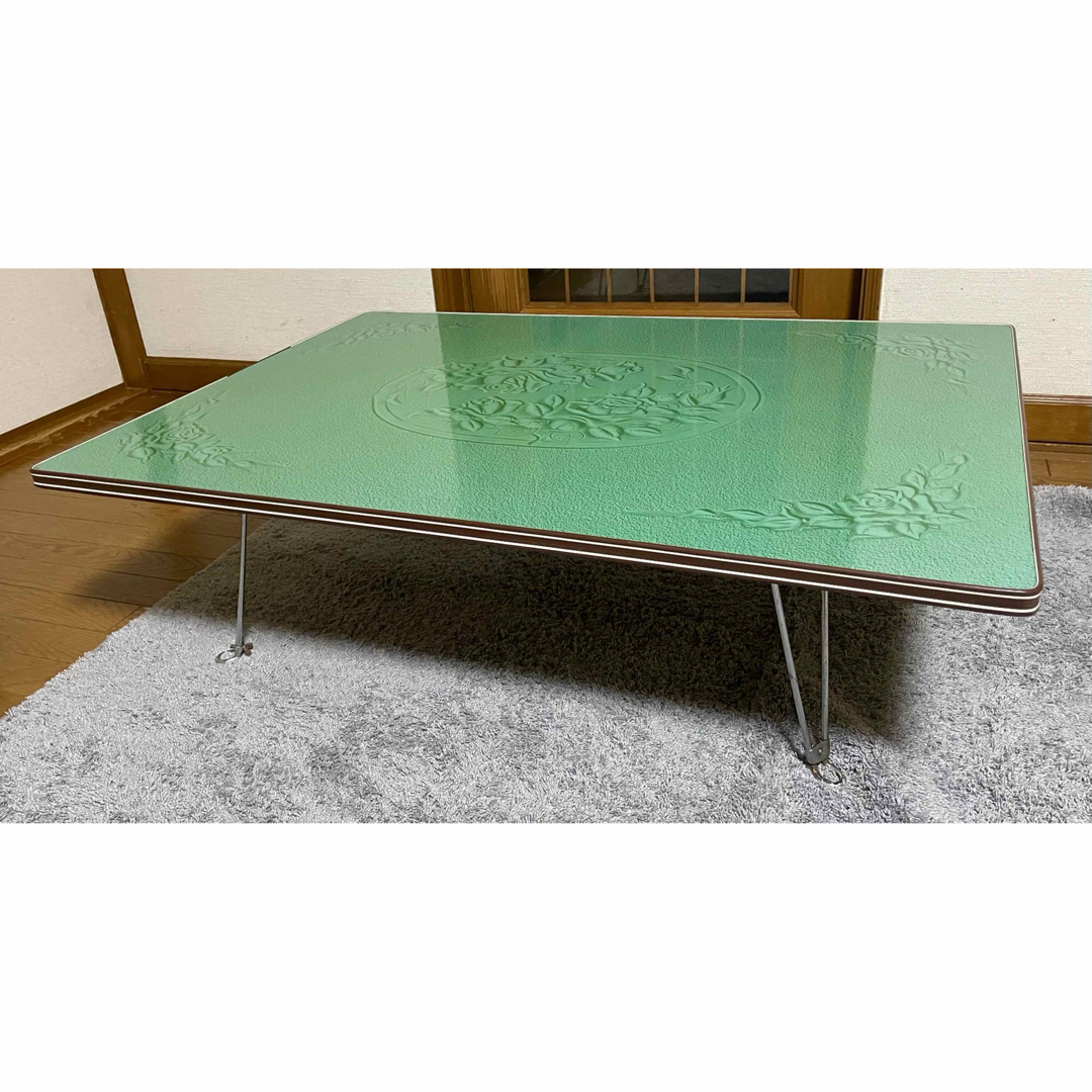 ローテーブル 折りたたみテーブル 昭和レトロ アンティーク 座卓