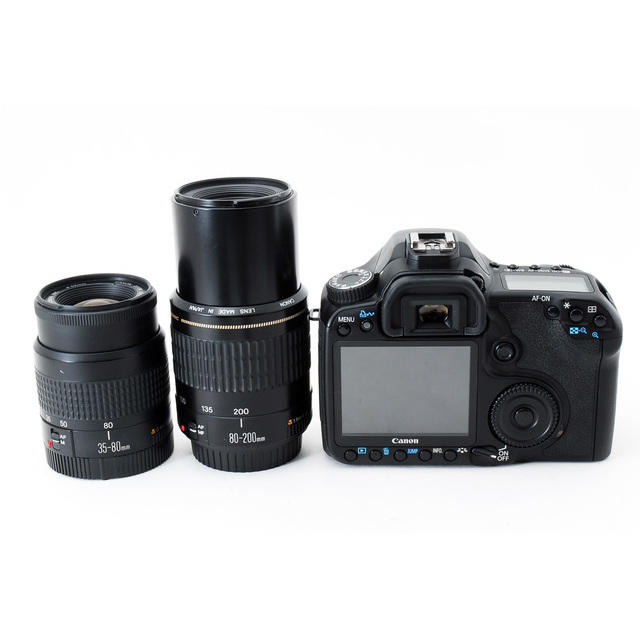 ☆WiFi SD付き☆キャノン EOS 40D ダブルズームレンズ☆保証付☆