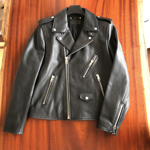 COACH 美品 最高級 百貨店用 コーチ COACH レザー ライダース