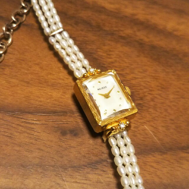 ノジェス 腕時計 NOJESS ノジェス 腕時計 オーバルジュエリーウォッチ