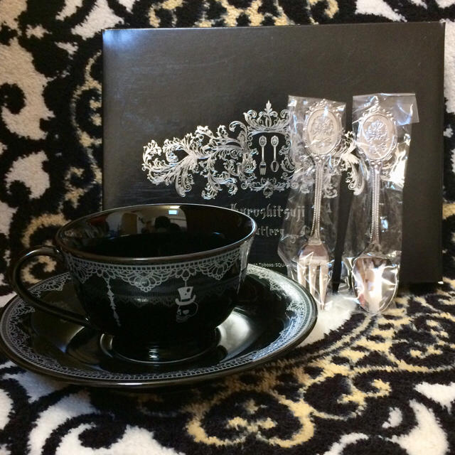 黒執事　ファントム社カトラリーセット 黒執事【スプーン 3本 フォーク 3本】カトラリーセット ステンレス製