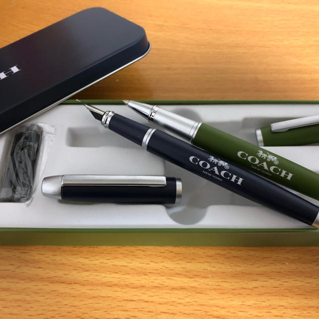 COACH - coach ペンセット(ボールペン、万年筆)の通販 by じゅんぺい's