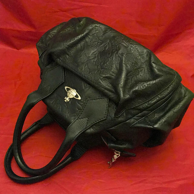 Vivienne Westwood 黒 レザー ミニボストンバッグ 【公式通販】