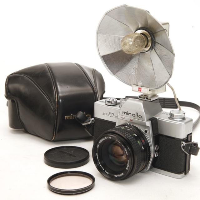 MINOLTA SRT101 フィルムカメラ ROKKORレンズ KONICA MINOLTA