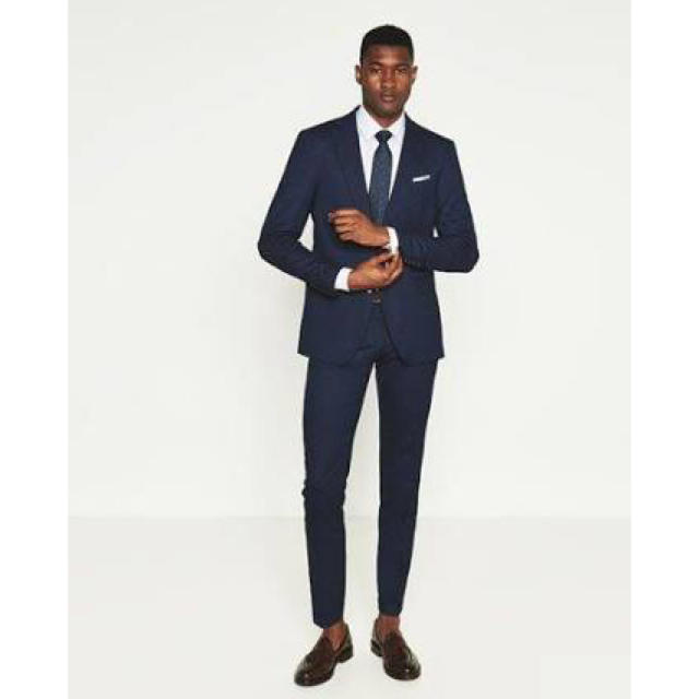 zara スーツ ZARA】スーツ ジャケット メンズ ZARA MAN ネイビー