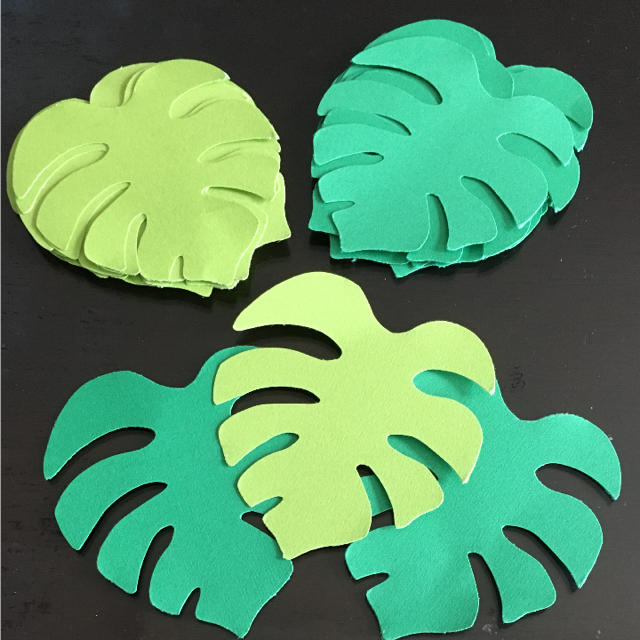 クラフトパンチ モンステラ 大きめの通販 by rose's shop｜ラクマ