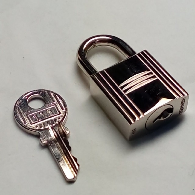 HERMES - エルメス カデナ 南京錠 no. 110 キー 鍵1本 セットの通販 by