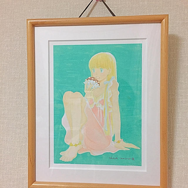 羽海野チカ直筆サイン＆シリアルナンバー入り「ハチミツとクローバー