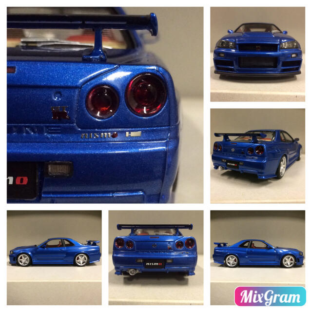1/24 タミヤ スカイライン GT-R R34 完成品 タミヤ 日産 スカイライン