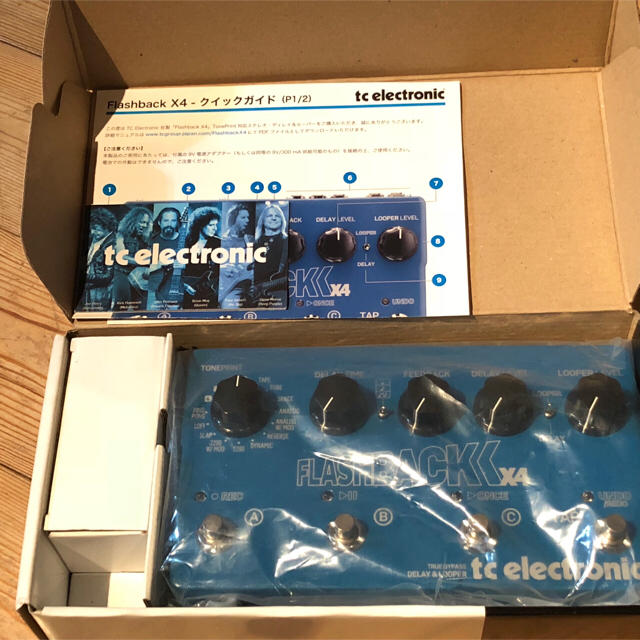 TC ELECTRONIC Flashback x4 ディレイ tc electronic Flashback X4