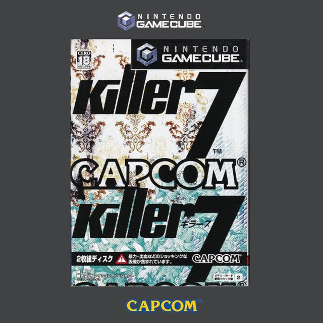 killer7 B2販促ポスター GC PS2 ゲームキューブ キラー7 killer7 B2