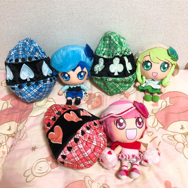 しゅごキャラ マスコットフィギュア ラン ミキ スゥ しゅごキャラ