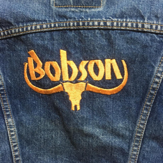 ボブソン刺繍☆ジージャン☆お洒落☆レア 当時物 ヴィンテージ の通販