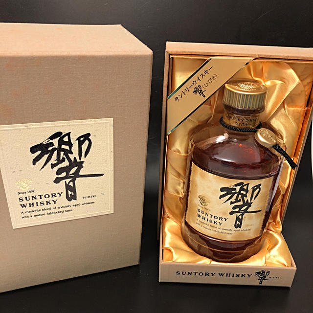 ◇希少！古酒 サントリー響17年 金キャップ 金ラベル 750ml 未開栓 ◇