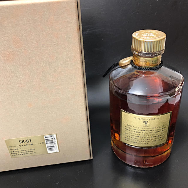 ◇希少！古酒 サントリー響17年 金キャップ 金ラベル 750ml 未開栓 ◇