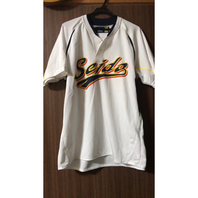 ダイヤのA ベースボールシャツ MIZUNO 御幸一也 Sサイズ ダイヤのA ベース