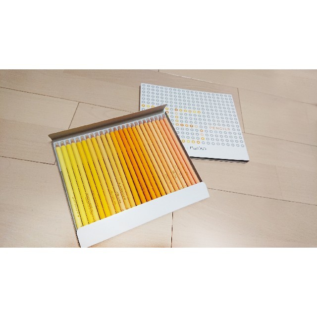 フェリシモコレクションの20⁄500 COLORED フェリシモ 500色の色鉛筆(全