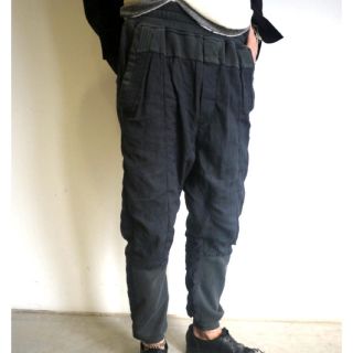 HAIDER ACKERMANN ハイダーアッカーマン サルエルパンツ ブラック