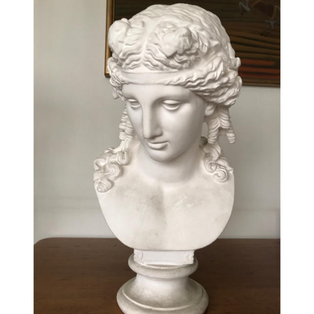 アリアス 石膏像 胸像 デッサン 美術 オブジェ 教材 希少品】 アリアス