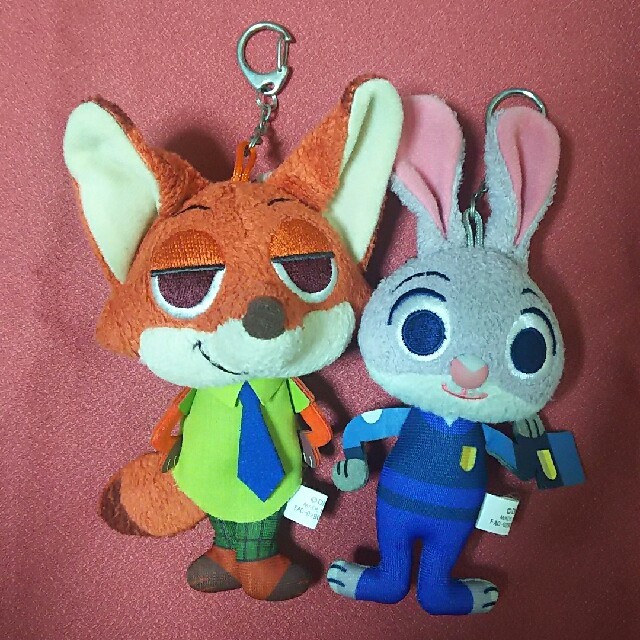 Disney - ディズニーストア ズートピア ニック ジュディ ぬいぐるみ