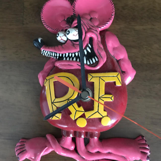 RAT FINK 廃盤時計 壁掛け RAT FINK 壁掛け 時計の人気アイテム - 本物