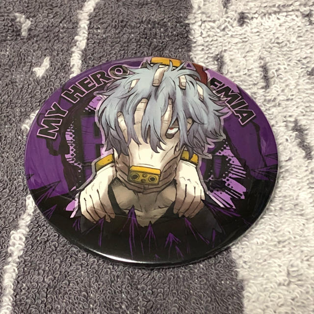 死柄木弔 原作缶バッジ ヒロアカ 死柄木 缶バッジの通販 by