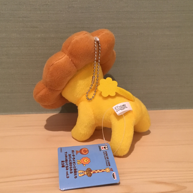 ポン・デ・ライオン カバンに付けられる でっかいぬいぐるみ ポンデ