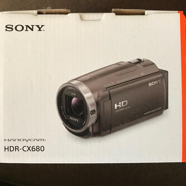 SONYソニーハンディカム HDR-CX680 白 Sony HDR-CX680 デジタルビデオ