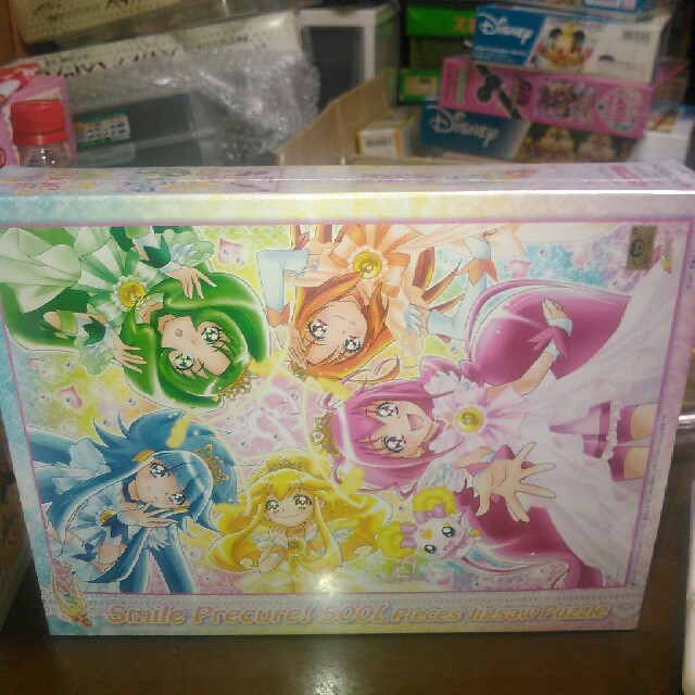 廃盤ジグソーパズルスマイルプリキュア笑顔に向かって500Lピース50×75新品