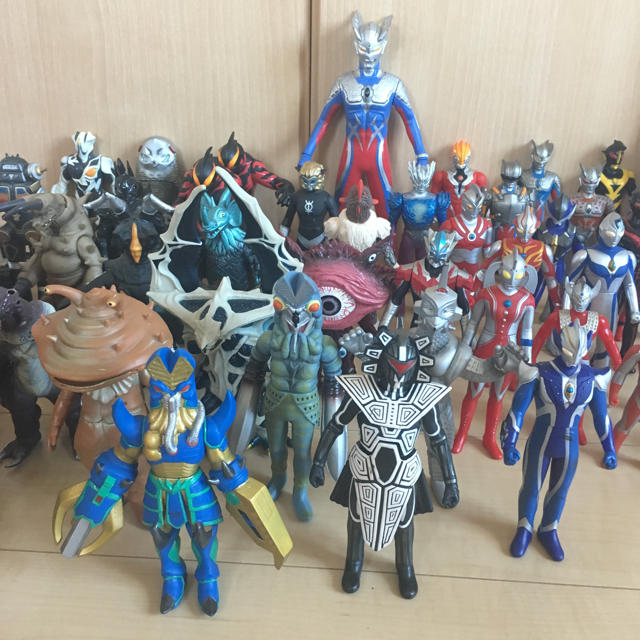 ウルトラマン怪獣ソフビ 53体セット まとめ売り！レア、限定あり