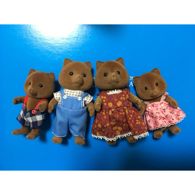 EPOCH - シルバニアファミリー☆日本版！レア！タヌキファミリーの通販