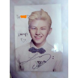 SEVENTEEN your choice 直筆サイン チェキ ウジ SEVENTEEN your choice