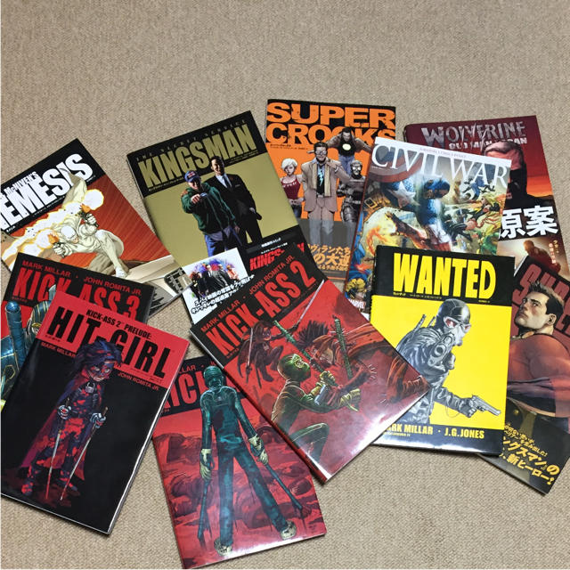 マークミラー アメコミ キックアスその他