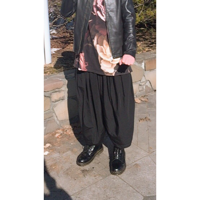 COMME des GARÇONS バルーンパンツ ワイドパンツ ブラック SS