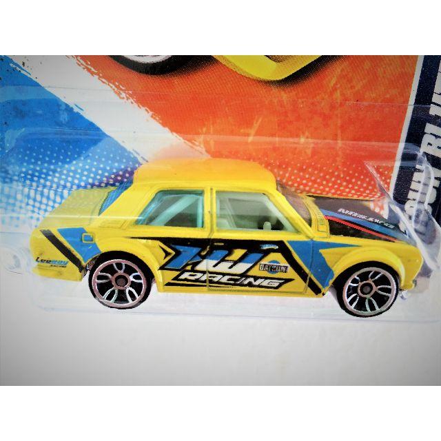 ホットウィール ダットサン ブルーバード 510 ハードトップ絶版黄激