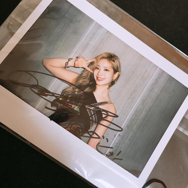 TWICE ダヒョン BETTER 直筆サイン入りチェキ