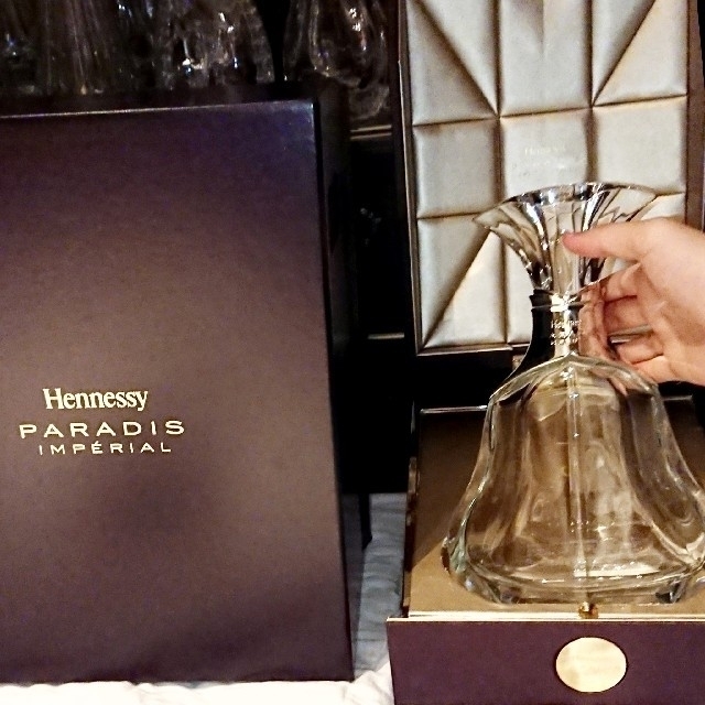 ヘネシー パラディ Hennessy PARADIS 空瓶 空箱 箱カバー