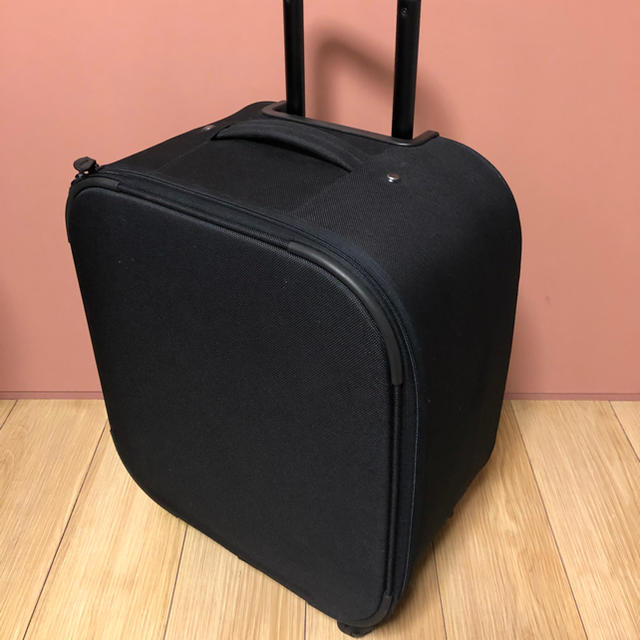 無印良品 MUJI スーツケース 87L ストッパー付きハードキャリー 黒