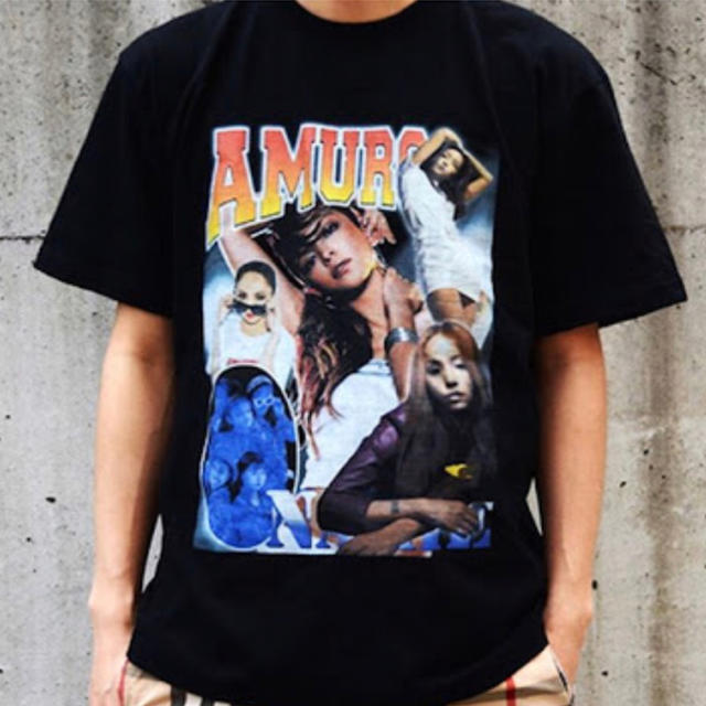 安室奈美恵 顔プリント レアTシャツ 希少！ 安室奈美恵 顔プリント