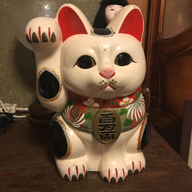 アンティーク招き猫