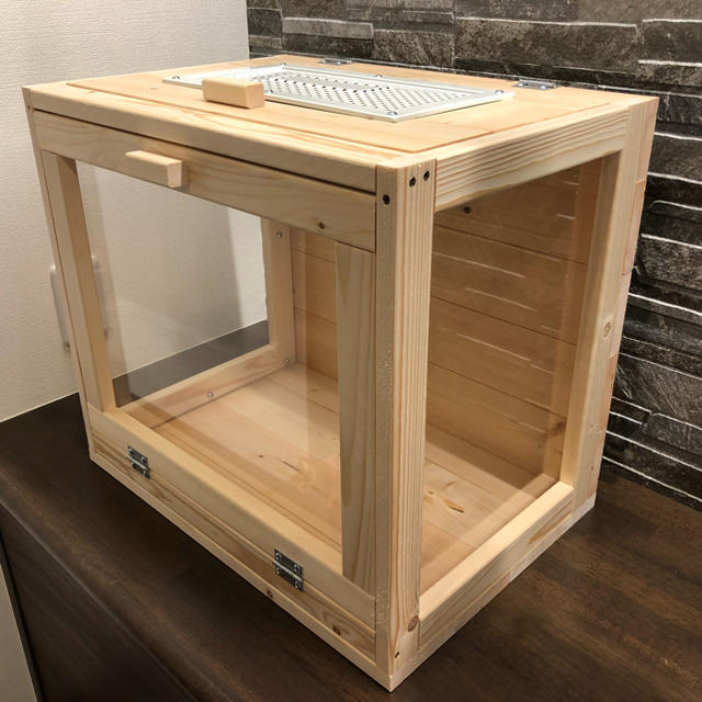 新品 木製 ケージ ハリネズミ ハムスター 小動物 爬虫類 送料込み 飼育用品