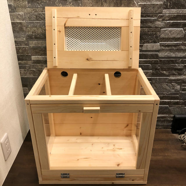 新品 木製 ケージ ハリネズミ ハムスター 小動物 爬虫類 送料込み 飼育用品