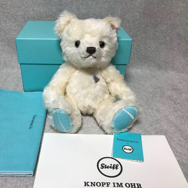 未使用品】シュタイフ ティファニー 2018限定 テディベア クリスマス